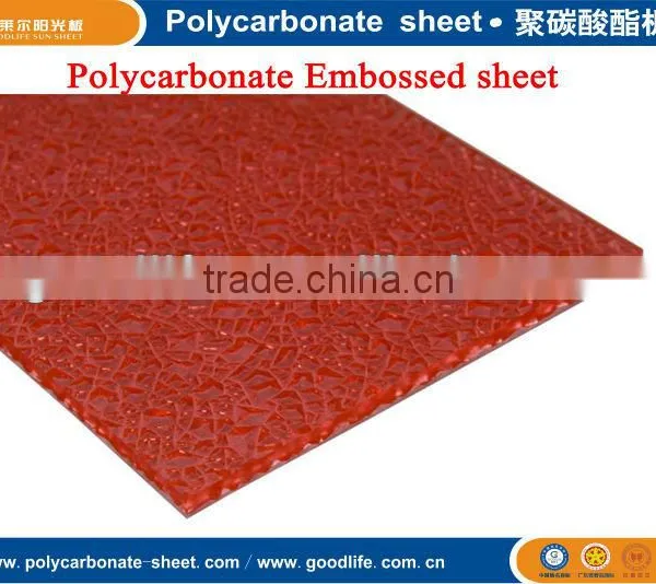 polycarbonate Embossed sheeting