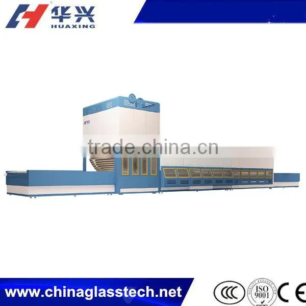 CE Approved Lateral Flat/Bending Glass Tempering Equipment