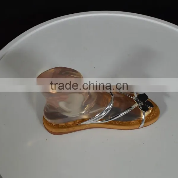 2016 Fashion High Quality Female Transparent Foot Mannequin for Sale photo-4