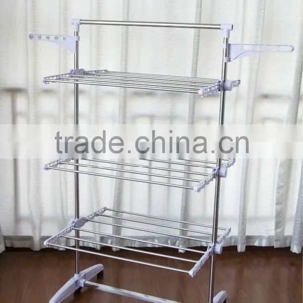 3 Tiers Foldable Heavy Duty and Compact Storage Drying Rack System, photo-4