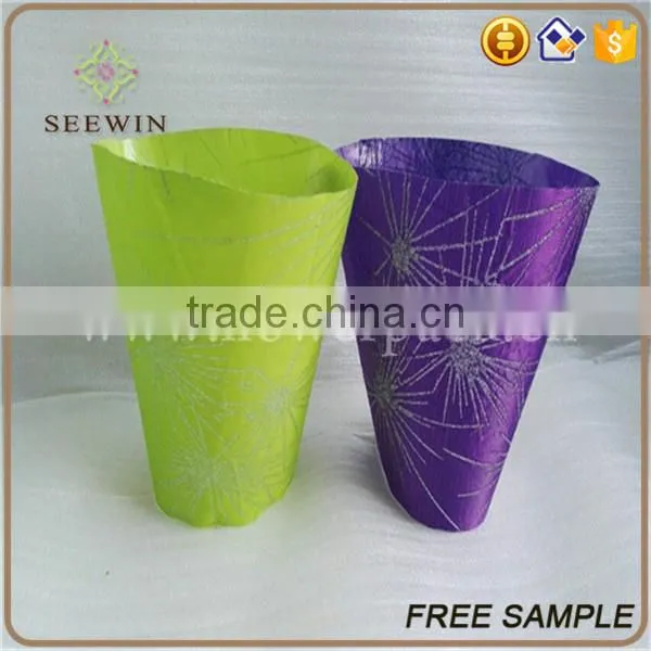 High Quality Golden Fabric Wholesale Flower Pots photo-6