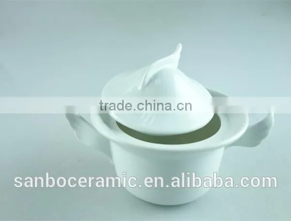 Ceramic Pots for Cooking, Soup Pot, Small Turren Cookware With Lid Wholesale photo-2
