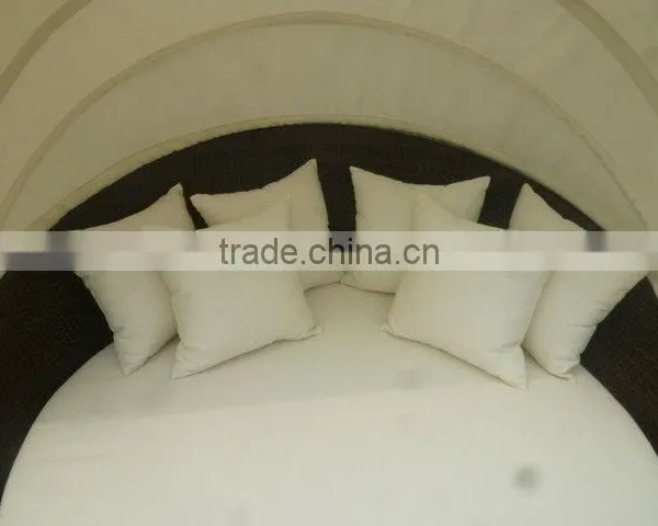 Wicker Sun Bed Furniture Outdoor Rattan Day Bed photo-3