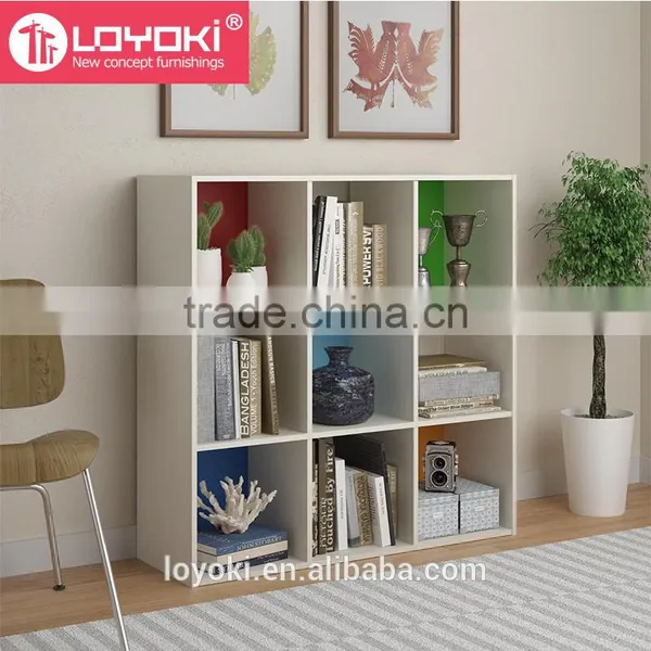 9-Cube Storage Bookcase, 12 by 12-Inch Storage Organizer photo-3