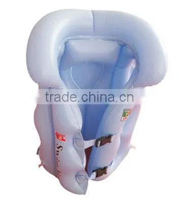 Inflatable children life jacket