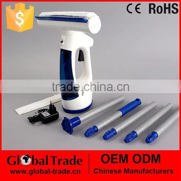 New Window Vac Hand Held Cordless Vacuum Cleaner Microfibre Pads Tiles Mirrors Window Vacuum Cleaner 450304