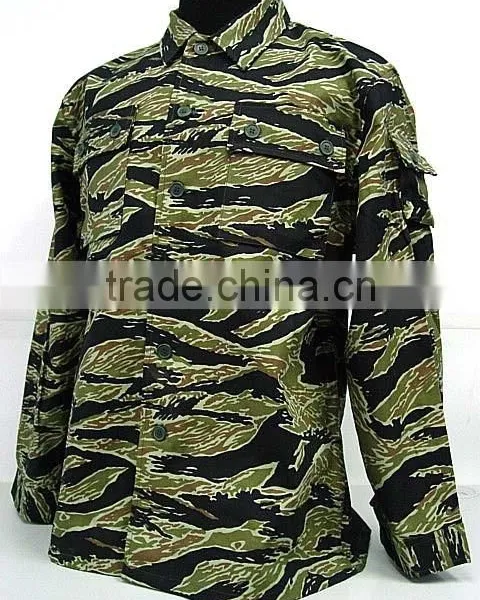 Vietnam Tiger Stripe Camo BDU Uniform Shirt Pant M photo-2