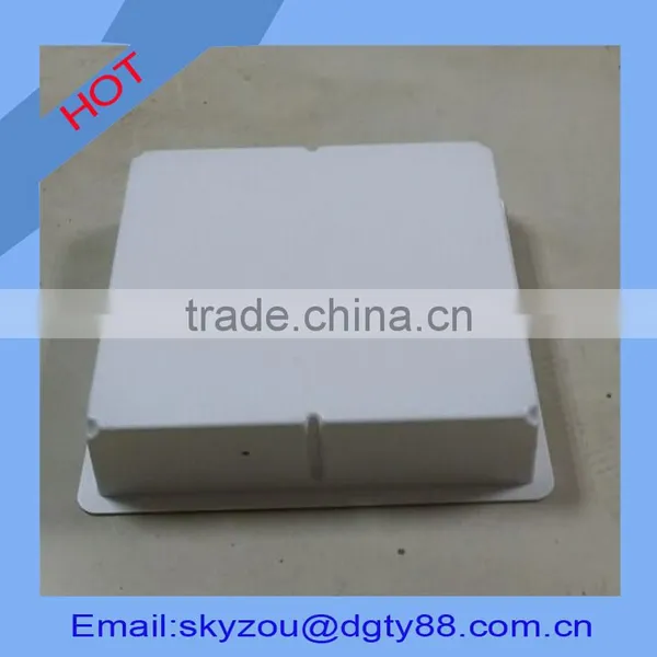 Vacuum Thermoform Thick Film Blister White Color Flat Plastic Tray for Storage photo-2