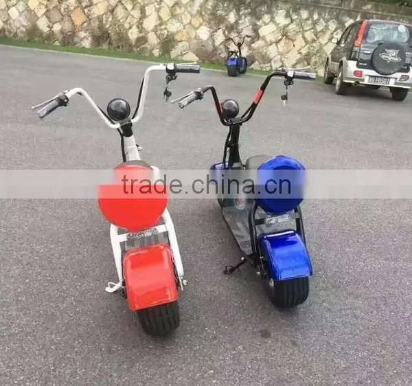 2017 Steel 48v-60v Mini Electric Citycoco Scooter With Suspension photo-4