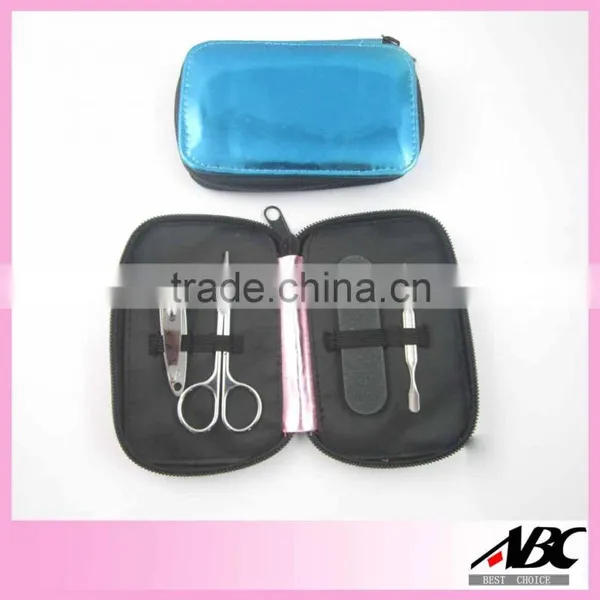 Good Quality Pink Pouch Stainless Steel Beauty Manicure Set photo-6