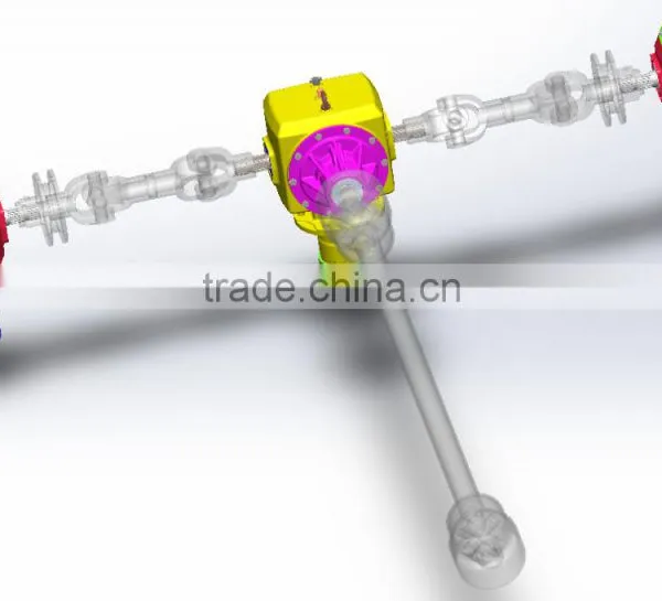 1:1.53 Ratio Combine Harvester Gearbox photo-6