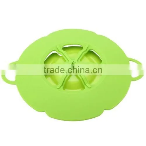 Newest Kitchen Tools Silicone Lid Spill Stopper Lids Cover Lid For Pan photo-3