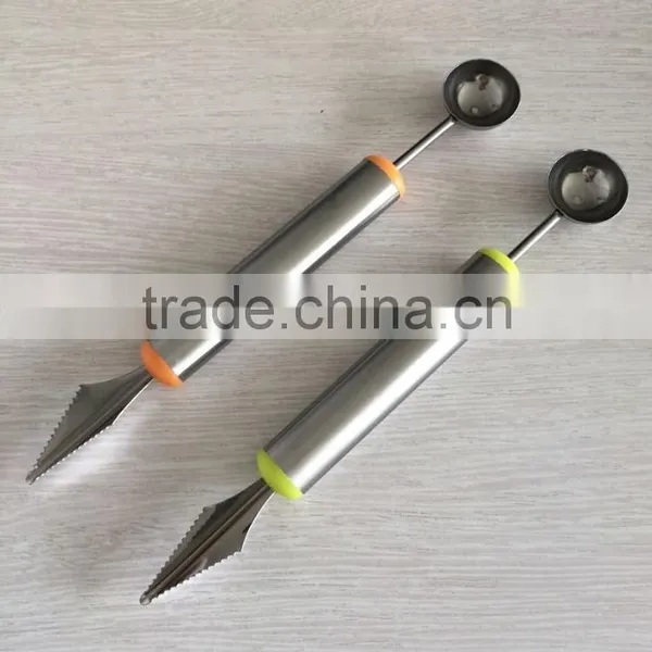 2016 Trade Assurance Supplier for Fruit Knife Melon Baller Scoop Watermelon Slicer Set photo-5