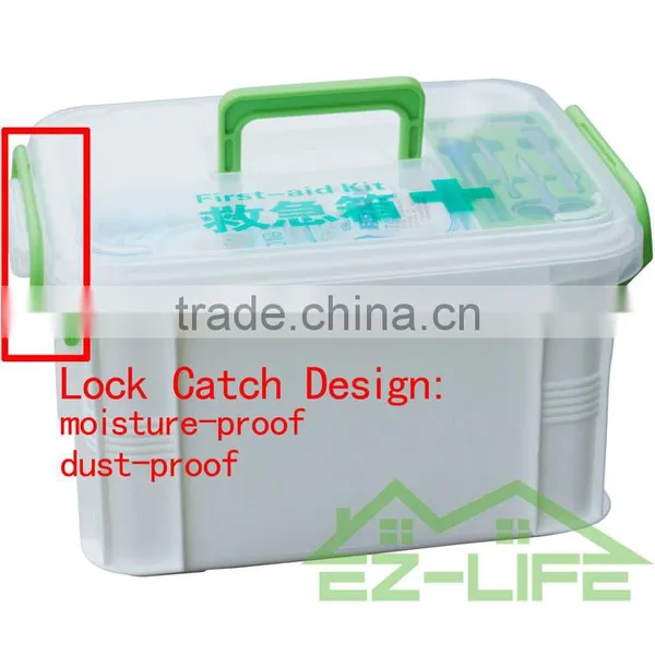 2016 New Design Plastic Rattan Plastic Medical First Aid Storage Box/organizer/kit/case for Home Workplace Car photo-5