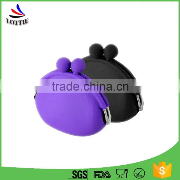 2016 Popular Silicone Products Latest Cheap Cartoon Eco-friendly Silicone Coin Wallet for Promotion Gifts photo-3