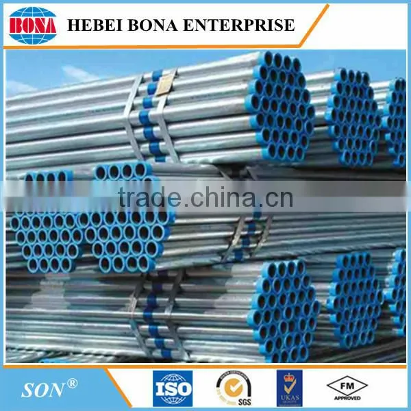 ASTM A53 Galvanized and Black Seamless Carbon Steel Pipe photo-4