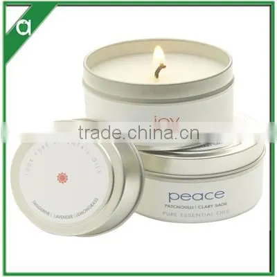 Multi Colored Scented Candle in Glass Vessel With Gift Box photo-6