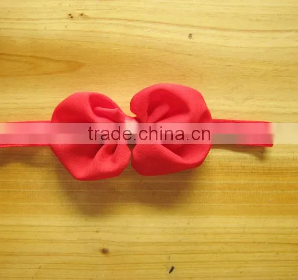 Satin Ribbon Flower Headband for Kids Hair Accessories photo-4
