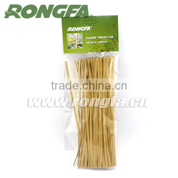 4mm x 25cm Degradable Kraft Paper Twist Ties for Vine Yard photo-6