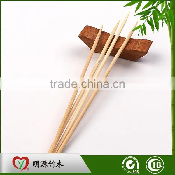 Custom Bbq Barbeque Eco-friendly Natural Chopstick Thin Kebab Bamboo Skewer Stick photo-6