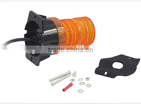 Amber 10-30V IP67 LED Rotating Beacon Flashing Lights LED Emergency Warning Light photo-2