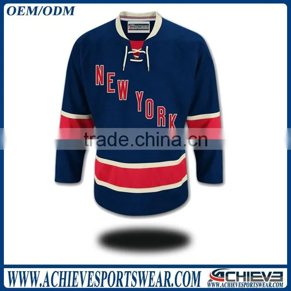 2017 Cheap Wholesale Blank Hockey Jersey Custom International Hockey Shirts photo-3