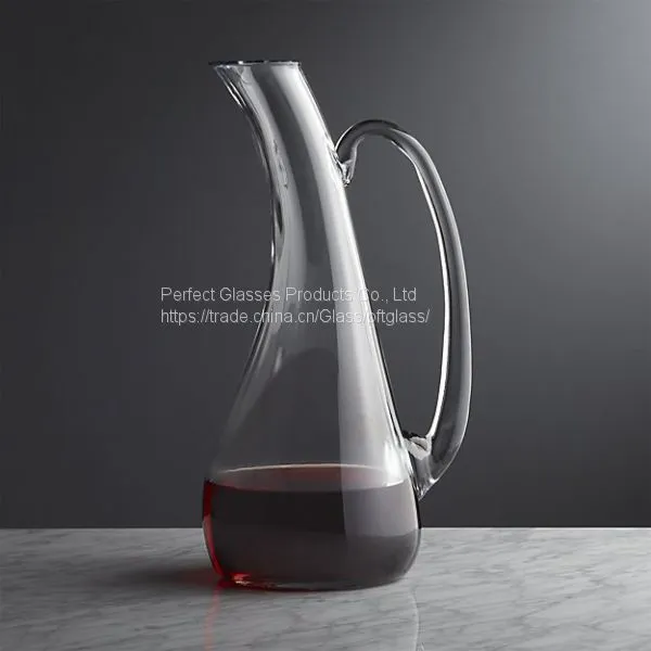 Red Wine Decanter Glass Decanter Modern and Beautiful Wine Decanters Wholesale Red Wine Decanter for Resturant and Hotel photo-2