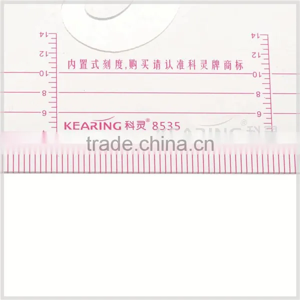 Kearing Brand High Quality Goniometer Plastic Ruler, 1:3&1:5 Flexible Triangle Scale Ruler#8535 photo-3