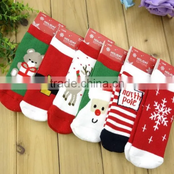 Handmade Christmas Sock Baby Socks Gift Suppliers for Boutiques photo-3