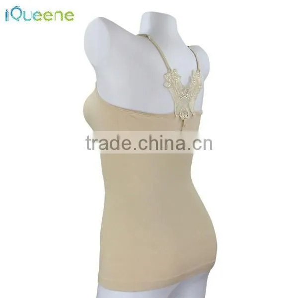 Ladies Long One Piece Hot Sexy Seamless Control Camisole photo-3