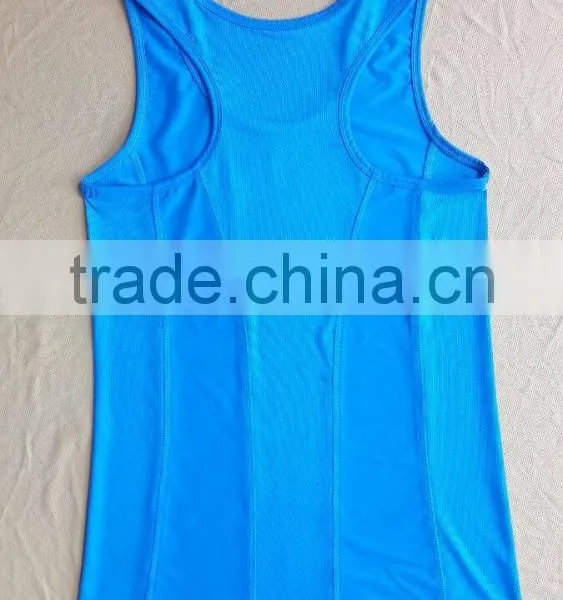 NEW DESIGN 2016 OF WOMEN TANK TOP , HEATHER FABRIC 92% POLY-8%SPANDEX photo-2