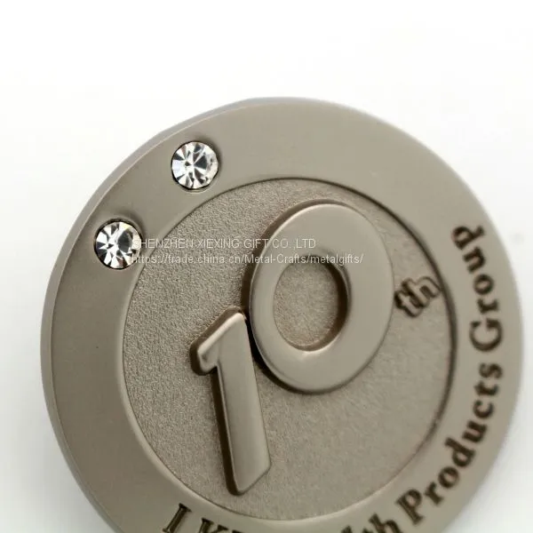 Cheap Custom Logo Metal Blank Magnetic Name Badge photo-2