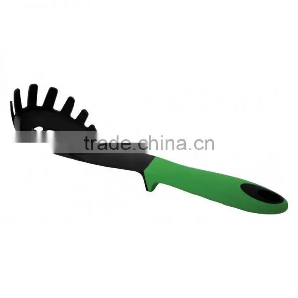 The Ascona Mess-Free Pasta Server - Large Teeth Grip Pasta While Open Facets Drain Water and Comes With Your Logo photo-2