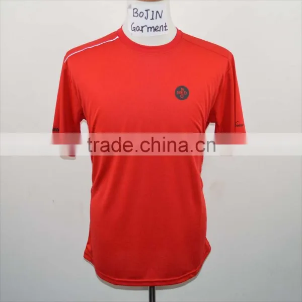 100 Polyester Dri Fit Men's Sports T-shirts Custom Round Neck Dri Fit t Shirt photo-5