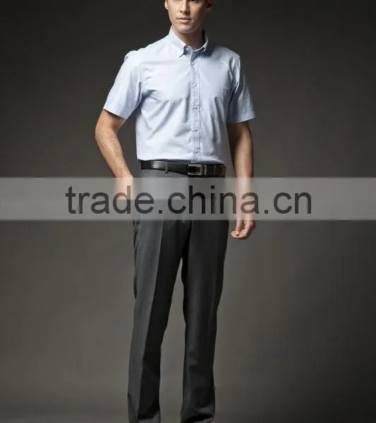 2015 New Fashion Men's Business Shirt 100% Cotton photo-2