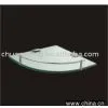 Single Angular Glass Shelf