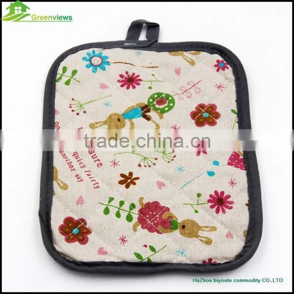 Kitchen Plain Pot Holder Custom Silicone Holder Heat Insulation Rubber Hot Pot Mat photo-2