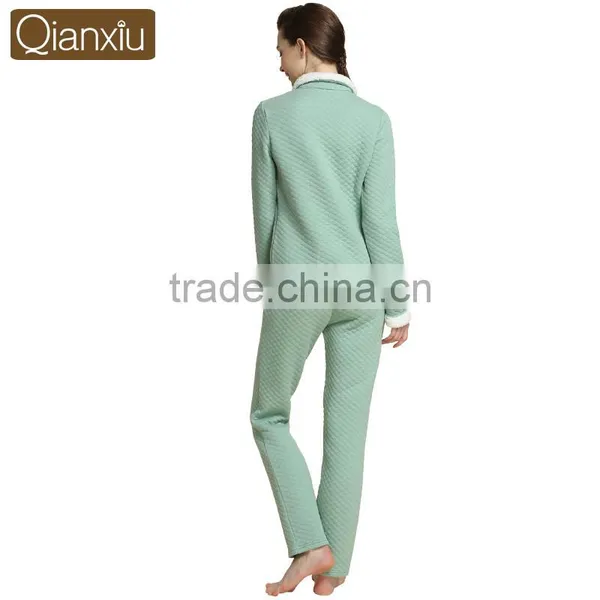 Chineses Top Qianxiu Brand Wholesale Winter Ladies Sleepwear photo-4