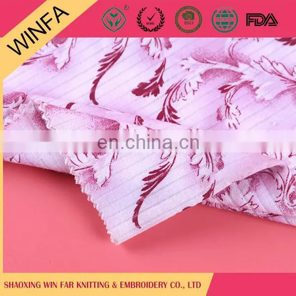 Top 10 China Supplier Cheap T/R 65% 35% tc Print Knit Garment Fabric photo-2
