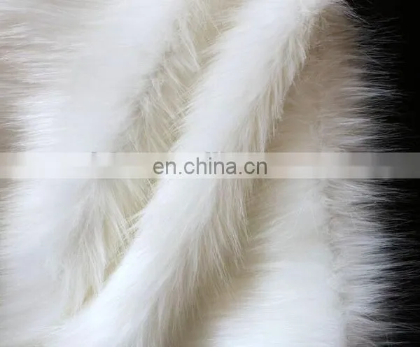 Long Pile Faux Fox Fur Fabric photo-2