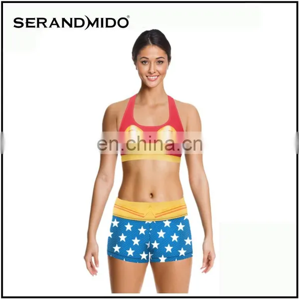 Wholesale Women Elasticated Waistband Gym Fitness Sport Leggings