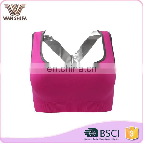 Custom Made Breathable Cross Ladies Cheap Comfortable Gym Sports Bra