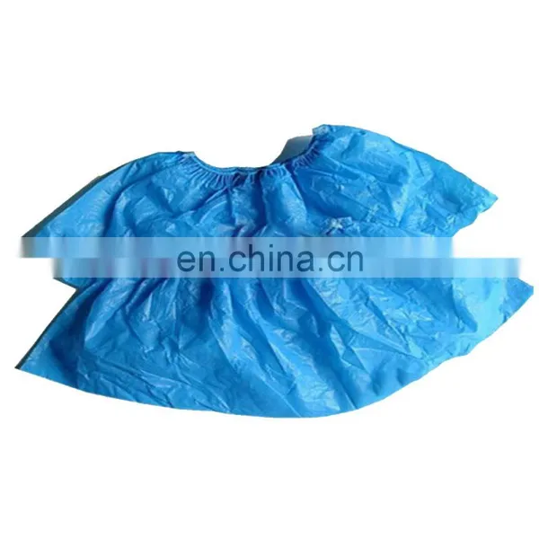 Waterproof Disposable PE/CPE/PP Plastic Transparent Shoe Cover photo-2