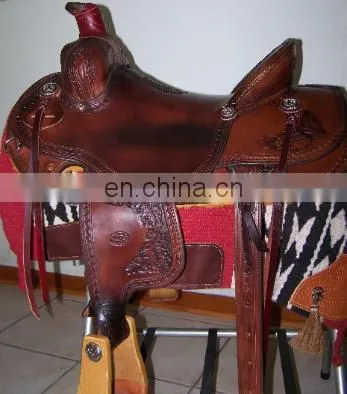 Horse Custom Trail Saddle - Western Saddle