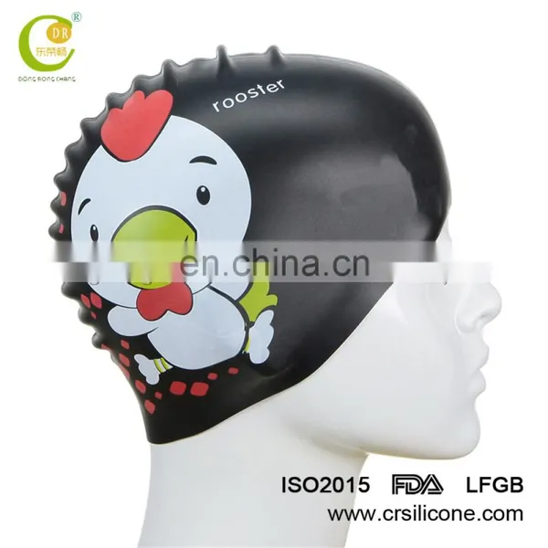 Long Hair Swim Cap Waterproof Silicone Swimming Caps For Adult Men Women Ladies photo-2