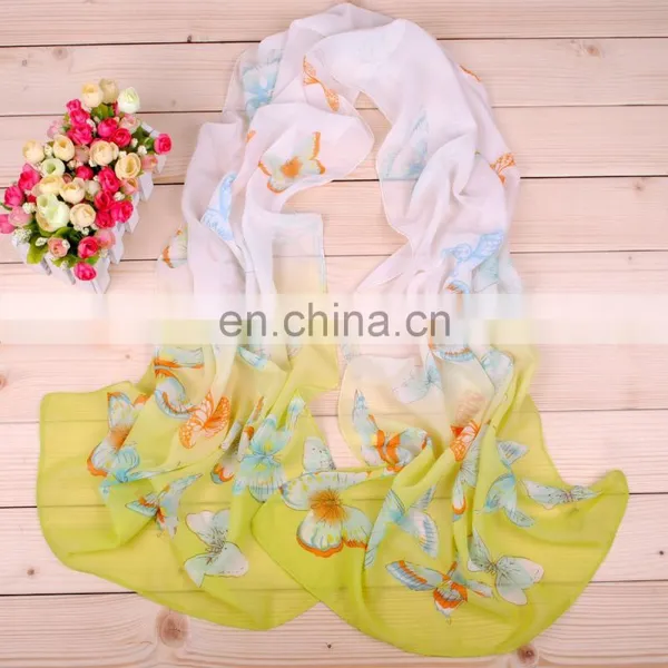 Hot Sale Fashionable Wholesale Cheap Chiffon Scarf photo-2