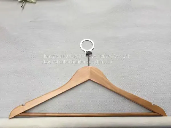 High Quality Wood Hotel Hangers Shoe Horn Coat Brush Factory Price photo-5