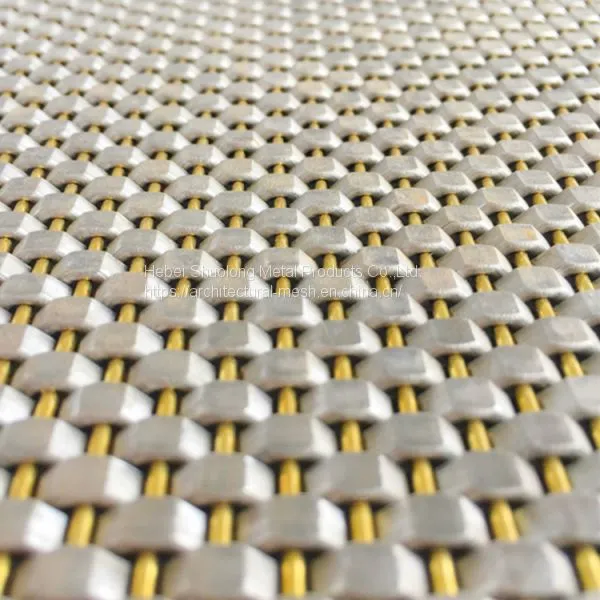 XY-1505 Brass Crimpled Mesh
