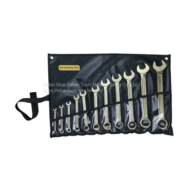 Non Sparking Tools Combination Spanner Set 10-32mm