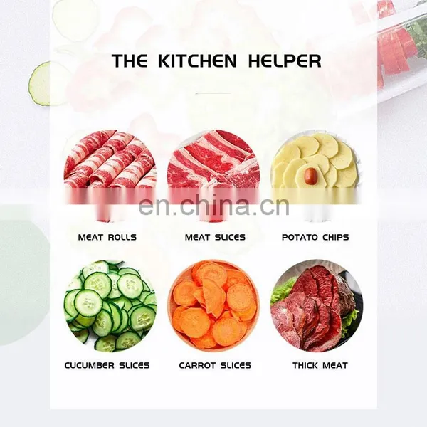 Homemade Mutton Beef Slices Machine/ Manual Stainless Steel Potato Slices Maker Machine/ photo-7